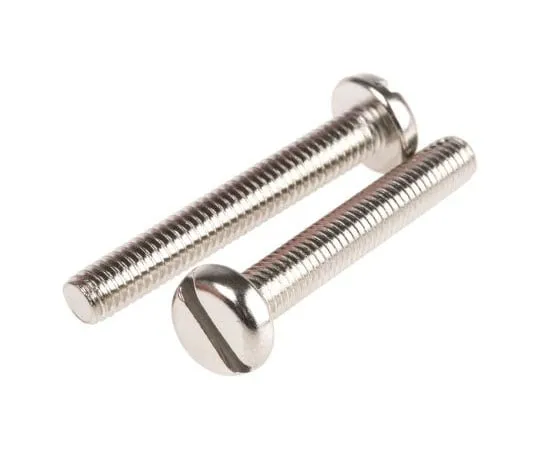 63-7574-38　RS Pro, M6 Pan Head, 40mm Brass Slot Nickel Plated1　482-8874