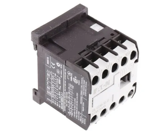 63-7564-26　Eaton 1 Pole Contactor, 6.6 A, 24 V dc Coil, xStart, 3NO, 3 kW　051643 & DILEEM-10-G(24VDC)