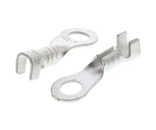 63-7696-40　JST LRB Series Uninsulated Crimp Ring Terminal, M4 Stud Size, 1mm² to 2.5mm² Wire Size　LRB-2.5T-M4