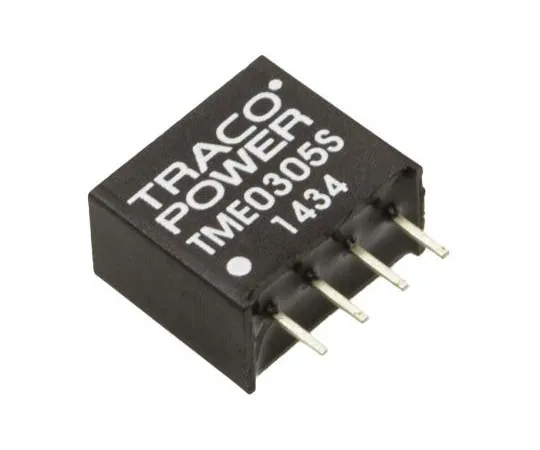 63-7724-88　TRACOPOWER TME 1W Isolated DC-DC Converter Through Hole, Voltage in 2.7 → 3.3 V dc, Voltage out 5V dc　TME 0305S