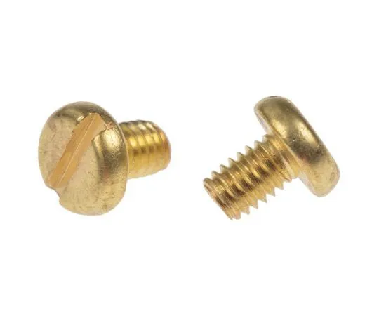 63-7575-48　RS, M4 Pan Head, 6mm Brass Slot0.7　483-1505