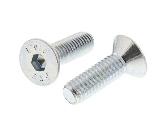 63-7577-34　RS PRO M6 x 20mm Hex Socket Countersunk Screw Bright Zinc Plated Steel　483-9896