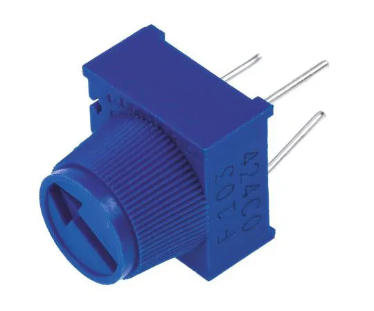 63-7608-93　10kΩ Through Hole Trimmer Potentiometer 0.5W Top Adjust Bourns 3386 Series　3386F-1-103TLF