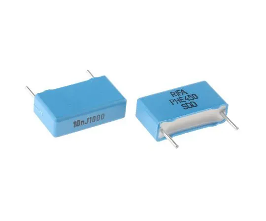 63-7625-71　KEMET 10nF Polypropylene Capacitor PP 1 kV dc, 600 V ac ±5% Tolerance Through Hole PHE450 Series　PHE450PB5100JR06