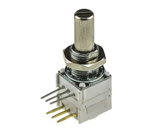 63-7578-52　Vishay 2 Gang Rotary Cermet Potentiometer with a 6.35 mm Dia. Shaft, 1kΩ, ±10%, 1W, Linear 14921F0GJSX13102KA　14921F0GJSX13102KA