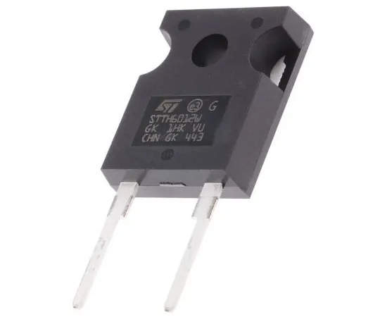 63-7693-62　STMicroelectronics 1200V 60A, Silicon Junction Diode, 2-Pin DO-247 STTH6012W　STTH6012W