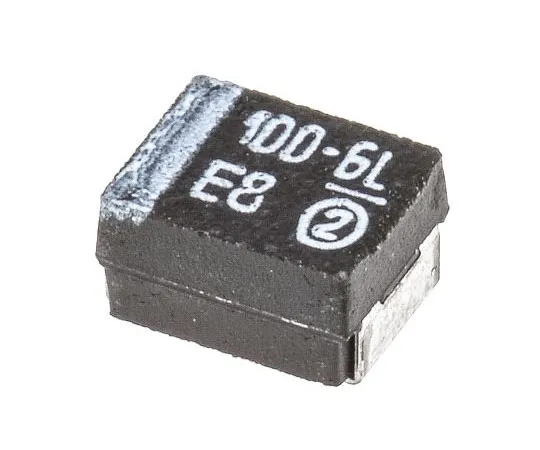 63-7690-59　Vishay Tantalum Capacitor 100μF 6.3V dc MnO2 Solid ±10% Tolerance TR3 Series　TR3B107K6R3C0500