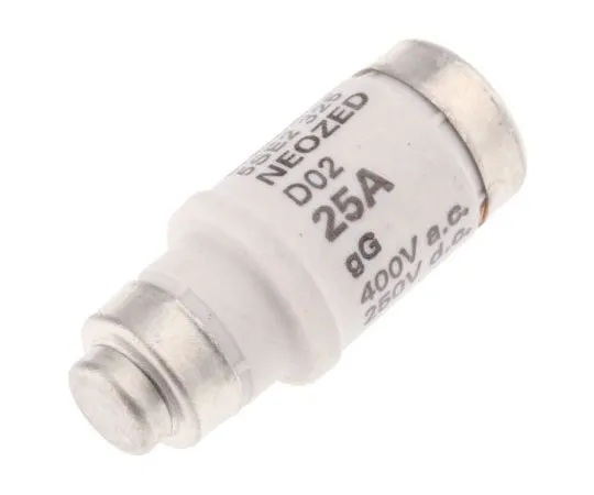 63-7642-87　Siemens 25A D02 Neozed F***, gG, 400V ac　5SE2325