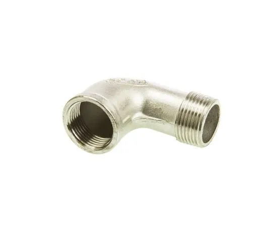 63-7592-16　RS PRO Stainless Steel Circular 90° Elbow 3/4in R(T) Female x 3/4in R(T) Male　499-3338