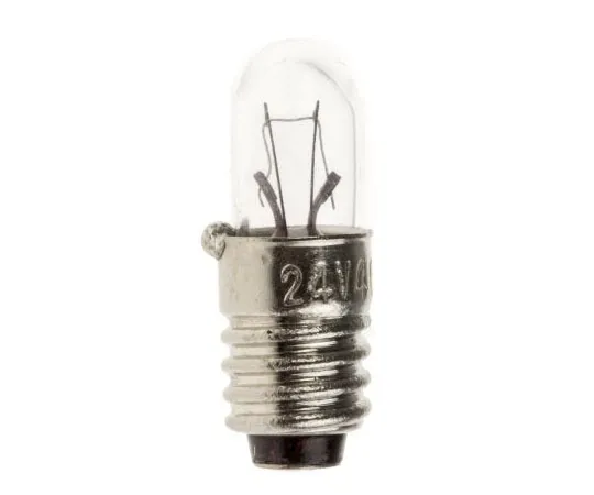63-7652-89　E5 Indicator Light, Clear, 24 V, 40 mA, 7000h　655-9176