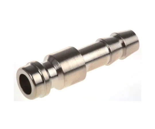 63-7662-64　RS PRO Pneumatic Quick Connect Coupling Brass 6mm Hose Barb　667-1866