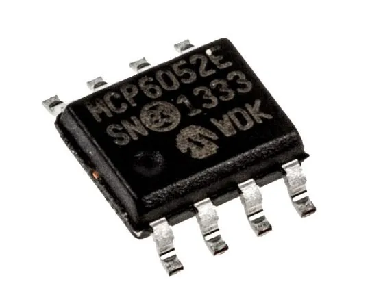 63-7695-13　MCP6052-E/SN Microchip, Precision, Op Amp, RRIO, 380kHz, 3 V, 5 V, 8-Pin SOIC　MCP6052-E/SN