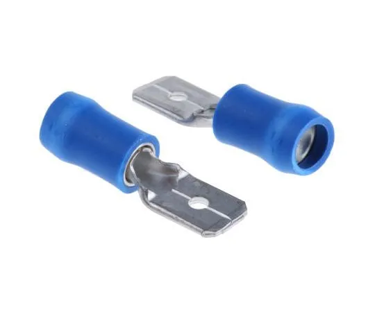 63-7695-67　JST FVDDM Series , Blue Insulated Crimp Tab Terminal, 1mm² to 2.6mm², 16AWG to 14AWG, 6.3 x 0.8mm　FVDDM2-250(PA)