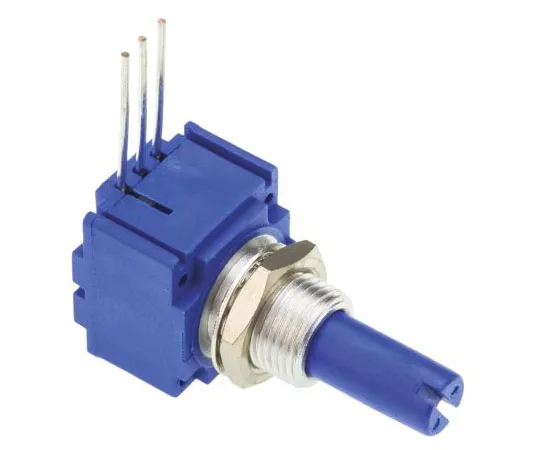 63-7609-78　Bourns 1 Gang Rotary Conductive Plastic Potentiometer with a 6.35 mm Dia. Shaft, 10kΩ, ±10%, 0.5W, Linear 91A1A-B28-E15L　91A1A-B28-E15L