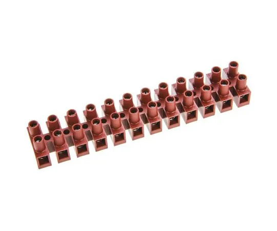 63-7561-76　RS Non-F***d Terminal Block, 12 Way/Pole, Screw Down Terminals, 2.5 mm² Through Hole, Nylon, 400 V　464-9788