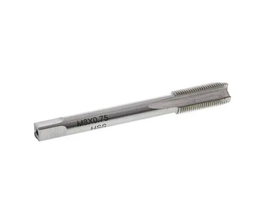 63-7610-60　RS HSS M8 Second, Straight Flute Thread Tap, 66 mm Length　522-7553