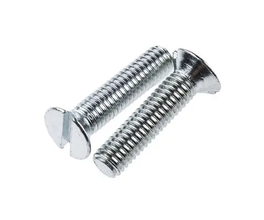 63-7627-15　RS, M6 Countersunk Head, 25mm Steel Slot Bright Zinc Plated1　546-1595