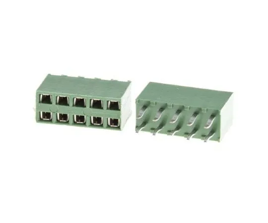 63-7588-68　TE Connectivity AMPMODU HV100 Series 2.54mm Pitch 10 Way 2 Row Straight PCB Socket, Through Hole, Solder Termination　215307-5