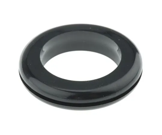 63-7659-07　RS PRO Black PVC 32mm Round Cable Grommet for Maximum of 25mm Cable Dia.　666-4619