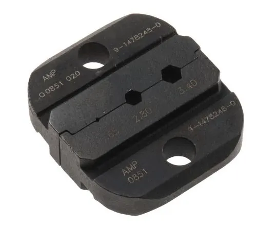 63-7550-64　TE Connectivity Crimp Die Set, BNC, MCX, SMB, SMC, Coaxial Type RG174, RG178, RG188, RG196, RG316　9-1478248-0