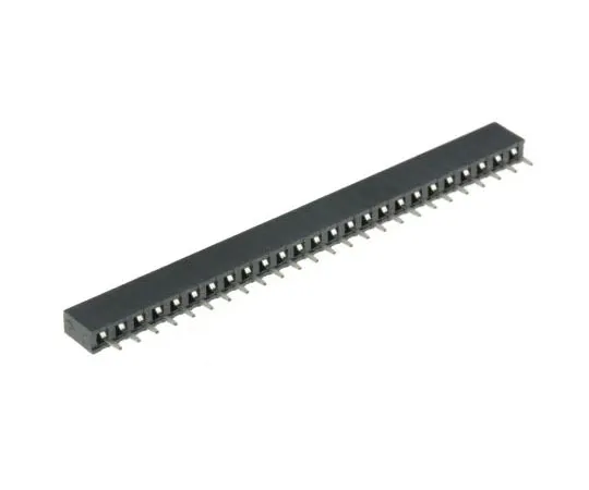 63-7629-94　HARWIN 2mm Pitch 25 Way 1 Row Straight PCB Socket, Through Hole, Solder Termination　M22-7132542