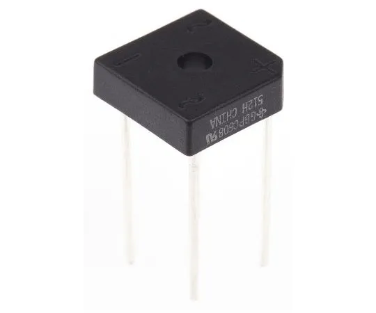 63-7648-65　Vishay GBPC608-E4, Bridge Rectifier, 6A 800V, 4-Pin GBPC6　GBPC608-E4