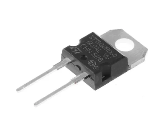 63-7580-27　STMicroelectronics 600V 12A, Silicon Junction Diode, 2-Pin TO-220AC STTH12R06D　STTH12R06D