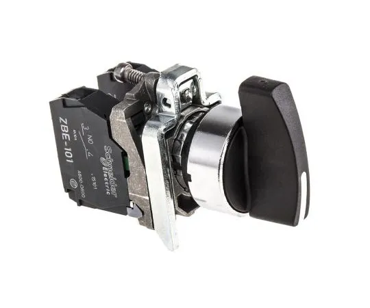 63-7632-65　Schneider Electric 3 Position 45° Rotary Switch, 600 V ac/dc, 6 A ac, 550 mA dc, Handle, Stay Put Actuator　XB4BJ33