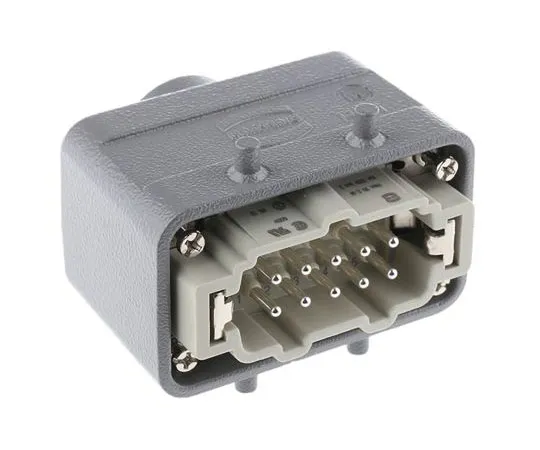63-7584-17　Han E Series 10 Way Male 16A Connector Kit, includes Hood, Insert　09330102601+19300101420