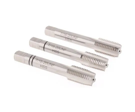 63-7664-90　RS Pro HSS 7/16-20 Straight Flute Thread Tap, 86 mm Length　668-1090