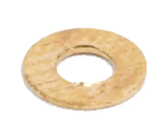 63-7575-71　Nickel Plated Brass Plain Washer, 0.3mm Thickness, M2　483-2570