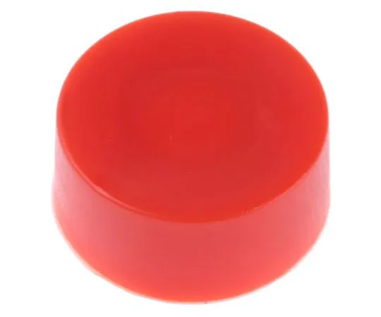 63-7577-93　Red Push Button Cap, for *** with Apem 10400 Series (Push Button Switch), Cap　U2606