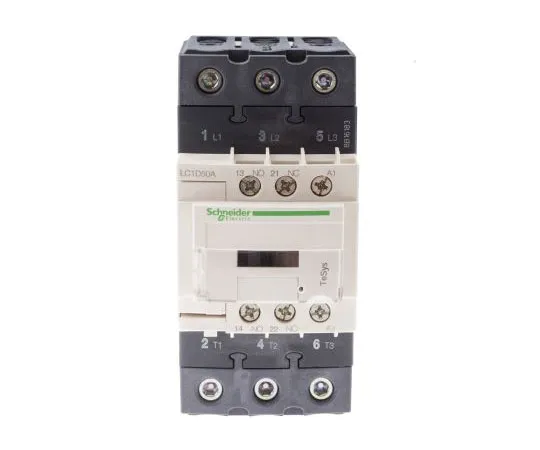 63-7656-48　Schneider Electric 3 Pole Contactor, 50 A, 24 V ac Coil, TeSys D, 3NO, 22 kW　LC1D50AB7