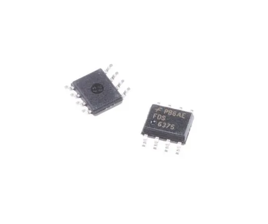 63-7669-74　FDS6375 P-Channel MOSFET, 8 A, 20 V PowerTrench, 8-Pin SOIC ON Semiconductor　FDS6375