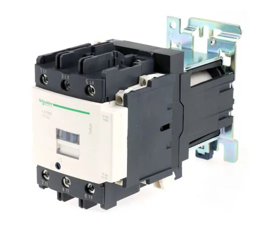 63-7633-45　Schneider Electric 3 Pole Contactor, 80 A, 24 V dc Coil, TeSys D, 3NO, 45 kW　LC1D80BD