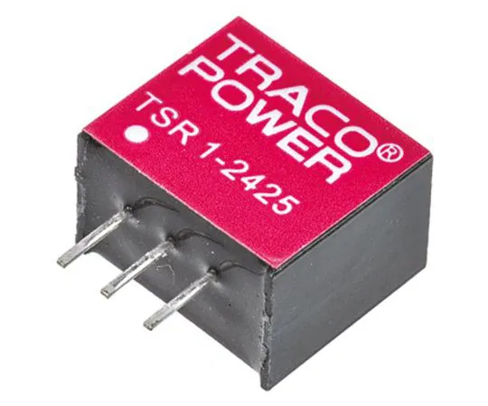 63-7659-01　TRACOPOWER Switching Regulator, 4.6 → 36V dc Input, 2.5V dc Output, 1A　TSR 1-2425