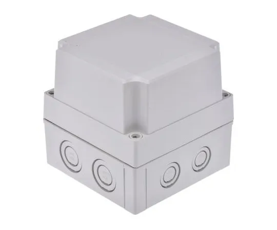 63-7590-86　Fibox Polycarbonate Enclosure, IP66, IP67, 130 x 130 x 125mm　PCM 125/125 G ENCLOSURE