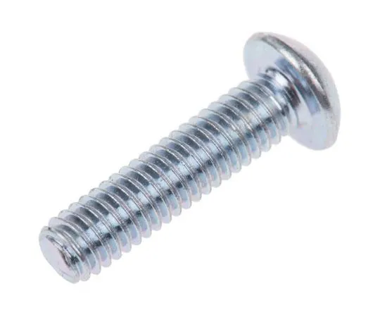 63-7577-10　RS PRO M4 x 16mm Hex Socket Button Screw Bright Zinc Plated Steel　483-9600