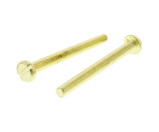 63-7575-59　RS Pro, M5 Pan Head, 50mm Brass Slot0.8　483-1640