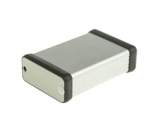 63-7636-43　Hammond, Extruded Aluminium, Handheld Enclosure, IP54 ,80 mm x 23 mm x 54 mm　1455C801