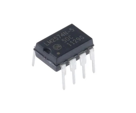 63-7697-63　ON Semiconductor, LM2574N-5G Step-Down Switching Regulator, 1-Channel 500mA 8-Pin, PDIP　LM2574N-5G