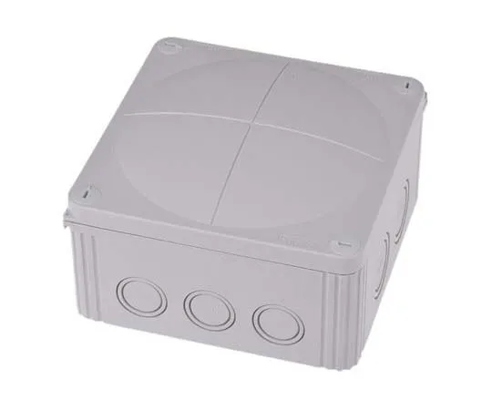 63-7708-22　WISKA Combi Junction Box, IP66, IP67, 140mm x 140mm x 82mm　60703