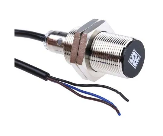 63-7712-95　RS PRO Inductive Sensor 5 mm Detection, M18 x 1, NPN-NO, 48mm Length, 10 → 30 V dc supply voltage　701-8222