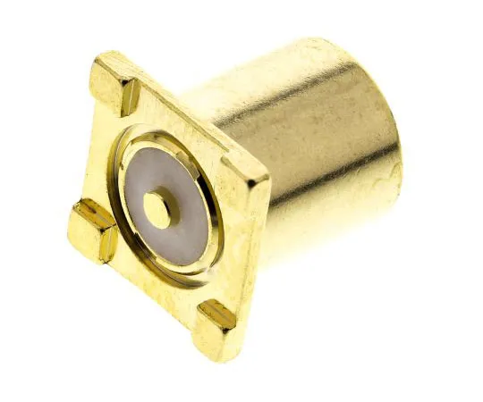 63-7601-85　TE Connectivity GreenparSeries, Surface Mount MCX Connector jack, 50Ω Impedance, Solder Termination, 0 → 6GHz　1-1337582-0