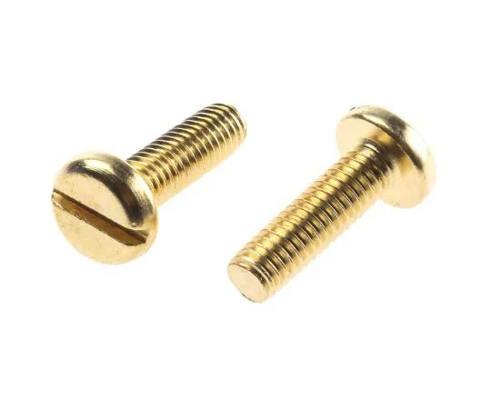 63-7575-61　RS, M6 Pan Head, 20mm Brass Slot1　483-1678