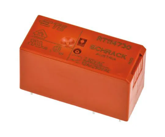 63-7679-03　TE ConnectivityRT1 SPDT Non-Latching Relay PCB Mount, 230V Coil, 12A　RT114730