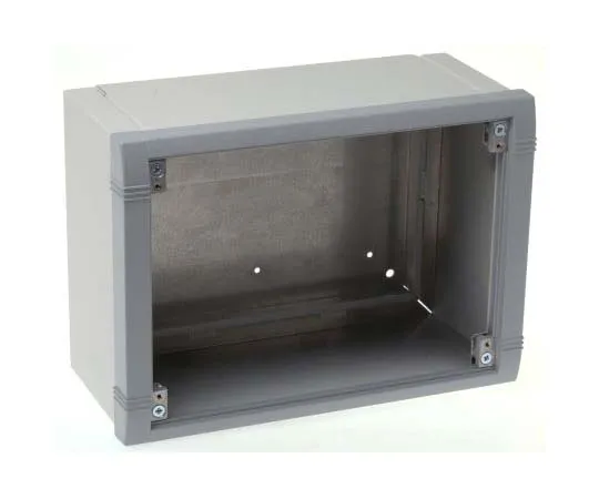 63-7726-32　Aluminium Project Box, Grey, 116 x 250 x 180mm　M5825105