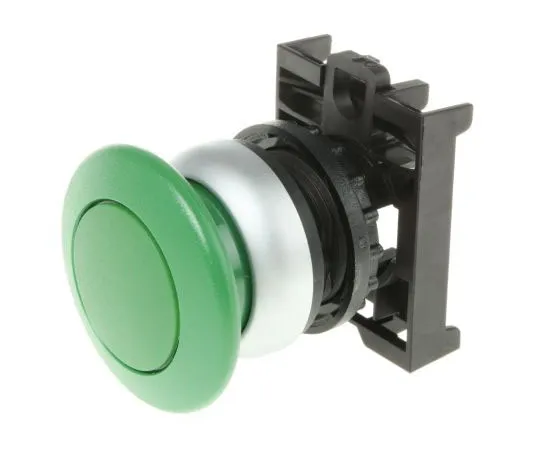 63-7560-79　Eaton M22 Series, Green Push Button Head, Momentary, 22mm Cutout　78639354 & M22-DP-G+M22-A