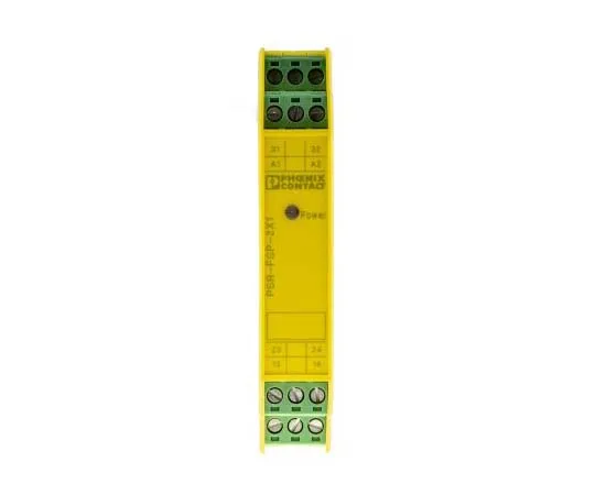 63-7742-85　Phoenix Contact PSR-SCP- 24DC/FSP/2X1/1X2 24 V dc Safety Relay With 3 Safety Contacts　2986960