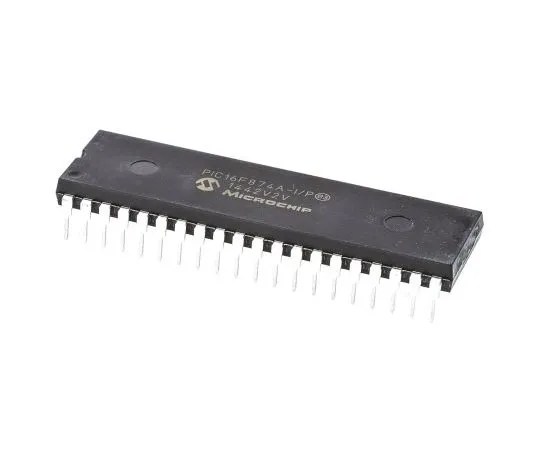63-7563-43　Microchip PIC16F874A-I/P, 8bit PIC Microcontroller, 20MHz, 7.2 kB, 128 B Flash, 40-Pin PDIP　PIC16F874A-I/P